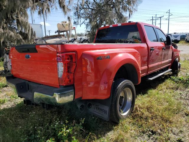 1FT8W4DTXMEE17163 - 2021 FORD F450 SUPER DUTY RED photo 3