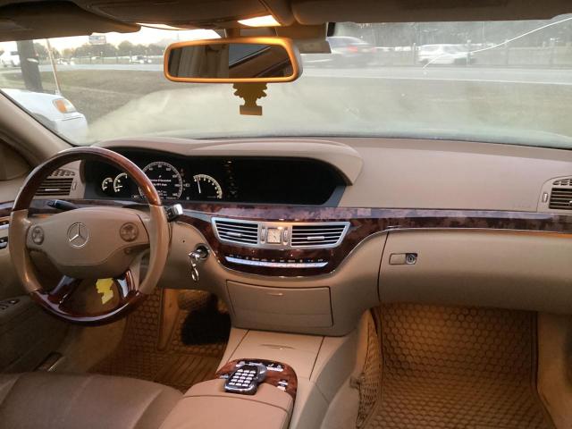 WDDNG71X48A205306 - 2008 MERCEDES-BENZ S 550 TAN photo 9