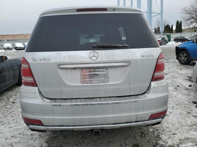 4JGBF7BEXBA689398 - 2011 MERCEDES-BENZ GL 450 4MATIC SILVER photo 6