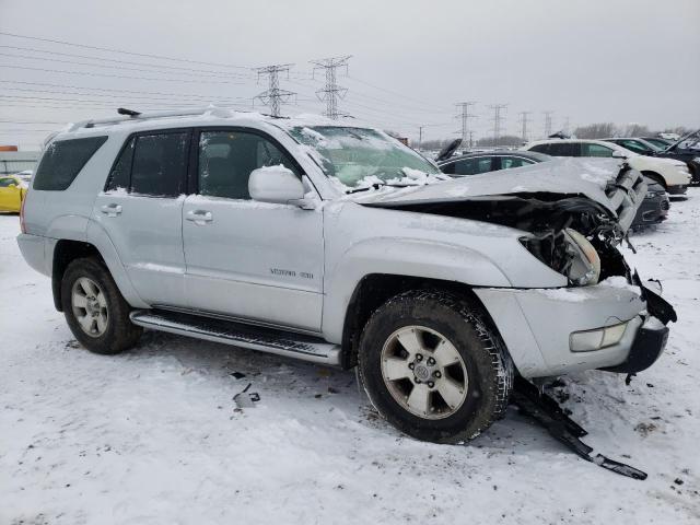 JTEBT17R440034969 - 2004 TOYOTA 4RUNNER LIMITED SILVER photo 4