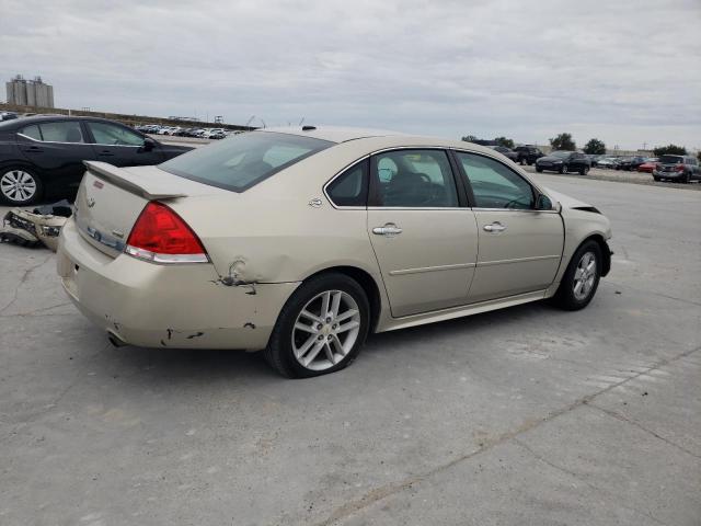 2G1WU57M691223965 - 2009 CHEVROLET IMPALA LTZ GOLD photo 3