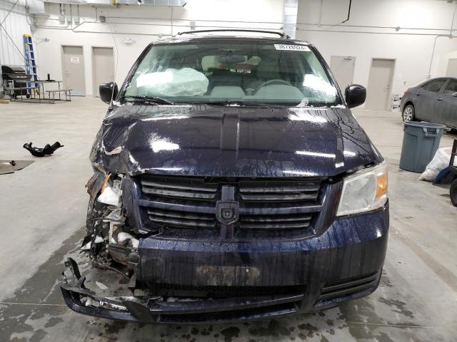 2D4RN4DE6AR498575 - 2010 DODGE GRAND CARA SE BLUE photo 5