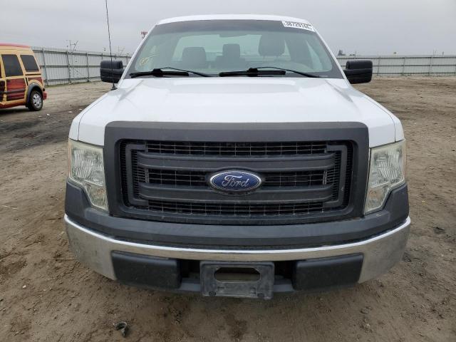 1FTMF1CM1EKE65726 - 2014 FORD F150 WHITE photo 5