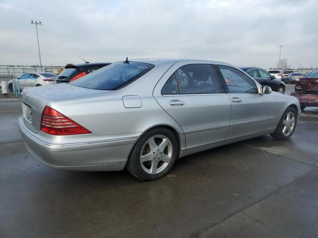 WDBNG70J65A444406 - 2005 MERCEDES-BENZ S 430 SILVER photo 3