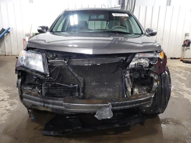 2HNYD2H25CH518091 - 2012 ACURA MDX GRAY photo 5