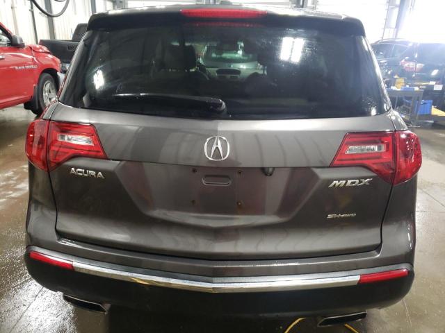 2HNYD2H25CH518091 - 2012 ACURA MDX GRAY photo 6