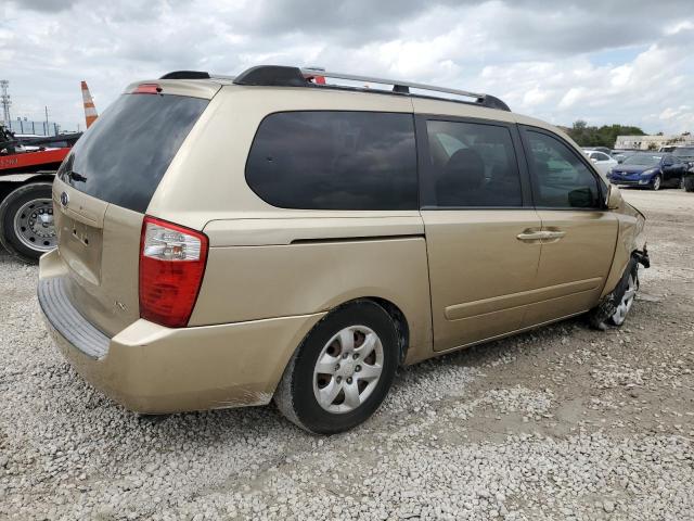 KNDMB233366054346 - 2006 KIA SEDONA EX GOLD photo 3