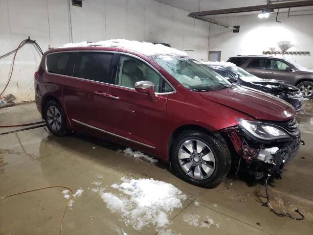 2C4RC1N76HR725825 - 2017 CHRYSLER PACIFICA EHYBRID PLATINUM BURGUNDY photo 4