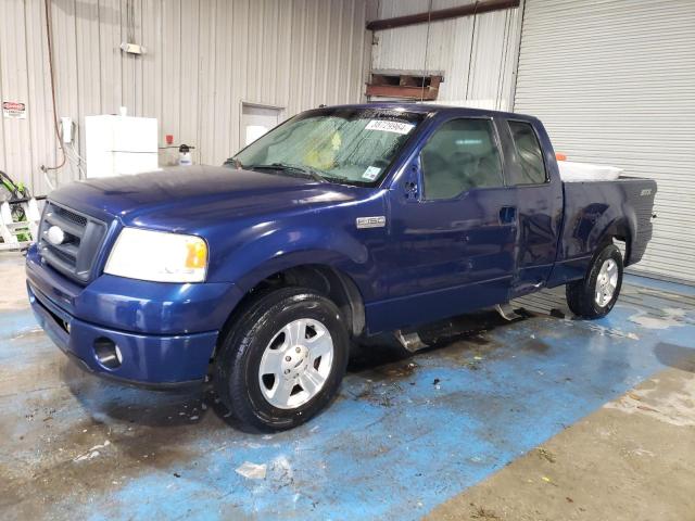 1FTRX12W87FA07683 - 2007 FORD F150 BLUE photo 1