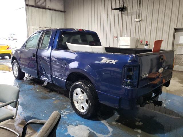 1FTRX12W87FA07683 - 2007 FORD F150 BLUE photo 2