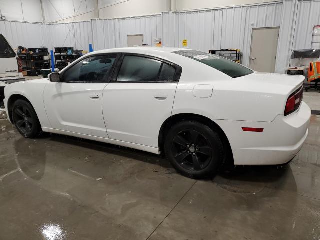 2B3CL3CG4BH612507 - 2011 DODGE CHARGER WHITE photo 2