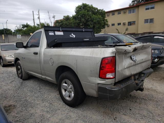 1D3HB16K89J517637 - 2009 DODGE RAM 1500 GRAY photo 2