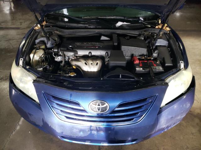 4T1BE46K57U028434 - 2007 TOYOTA CAMRY CE BLUE photo 11