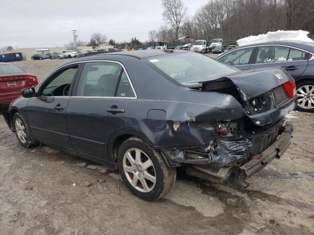 1HGCM66575A001138 - 2005 HONDA ACCORD EX BLUE photo 2