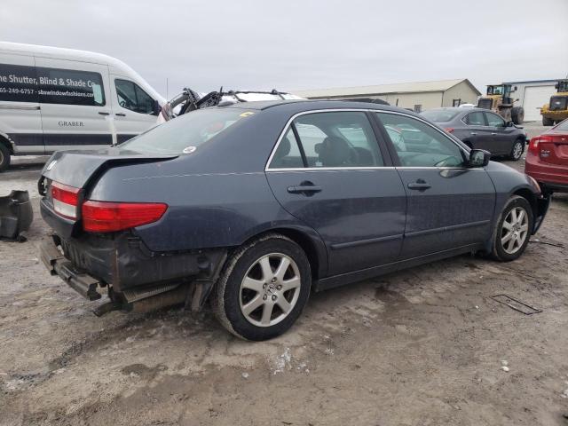 1HGCM66575A001138 - 2005 HONDA ACCORD EX BLUE photo 3