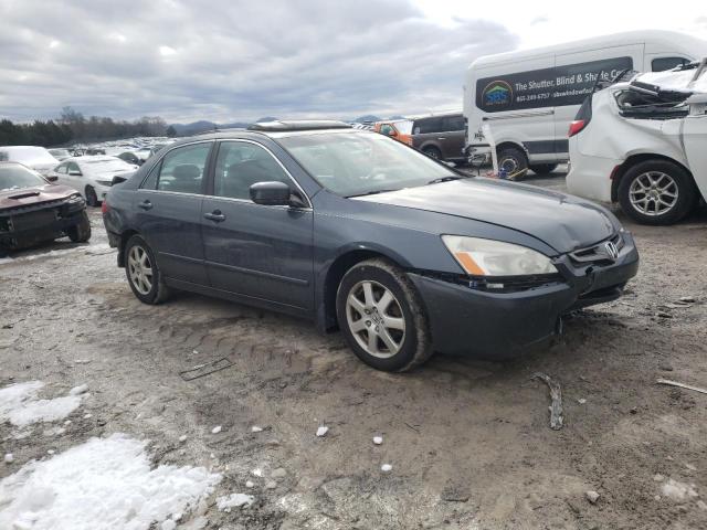 1HGCM66575A001138 - 2005 HONDA ACCORD EX BLUE photo 4