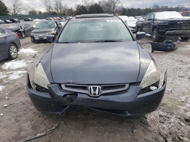 1HGCM66575A001138 - 2005 HONDA ACCORD EX BLUE photo 5