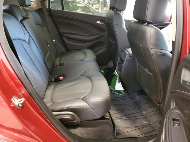 LRBFX2SA7JD001792 - 2018 BUICK ENVISION ESSENCE RED photo 10