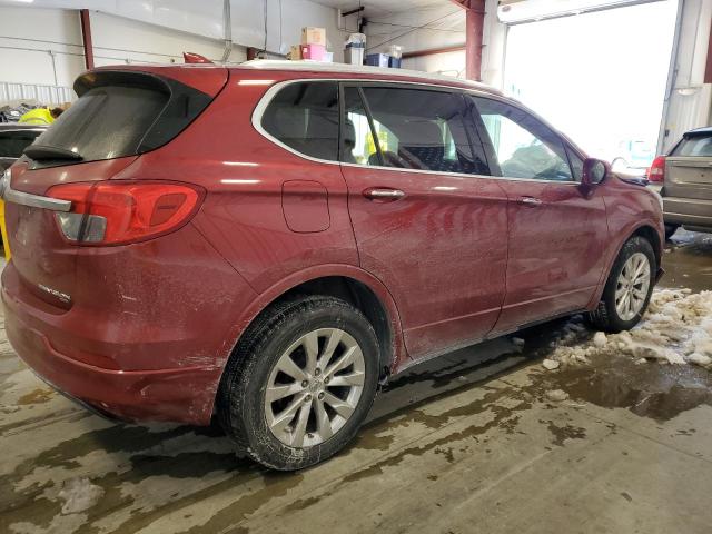 LRBFX2SA7JD001792 - 2018 BUICK ENVISION ESSENCE RED photo 3