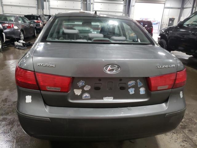 5NPET46C89H568986 - 2009 HYUNDAI SONATA GLS GRAY photo 6