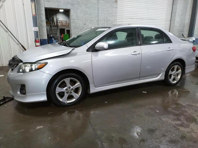 2T1BU4EEXBC675680 - 2011 TOYOTA COROLLA BASE SILVER photo 1