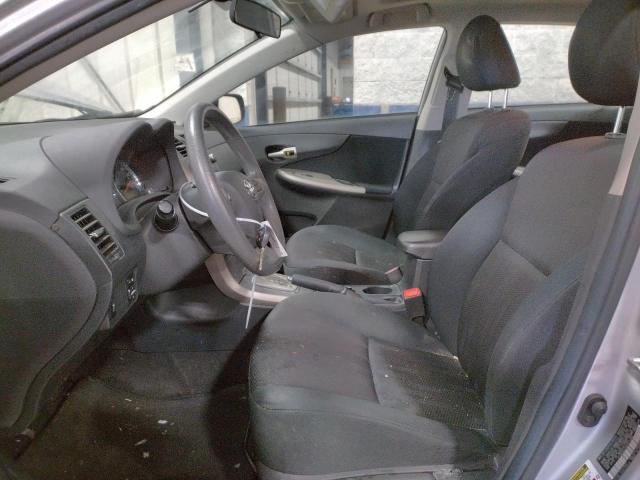 2T1BU4EEXBC675680 - 2011 TOYOTA COROLLA BASE SILVER photo 7