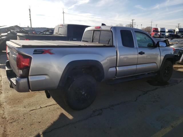 3TYSZ5AN0MT011402 - 2021 TOYOTA TACOMA ACCESS CAB ვერცხლისფერი ფოტო 3