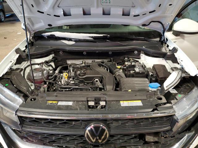 3VVSX7B26NM086254 - 2022 VOLKSWAGEN TAOS SE WHITE photo 11