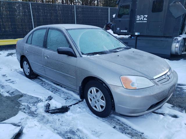 2HGES15533H567752 - 2003 HONDA CIVIC LX SILVER photo 4