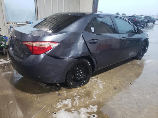 5YFBURHE6KP915719 - 2019 TOYOTA COROLLA L BLUE photo 3