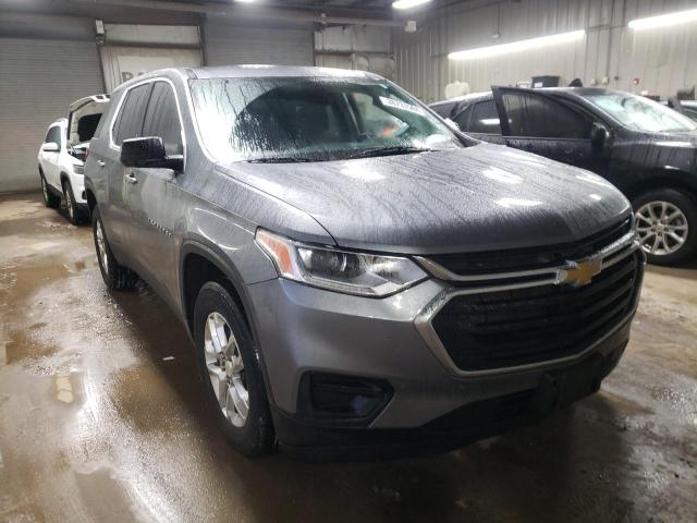 1GNERFKW4LJ243915 - 2020 CHEVROLET TRAVERSE LS GRAY photo 4