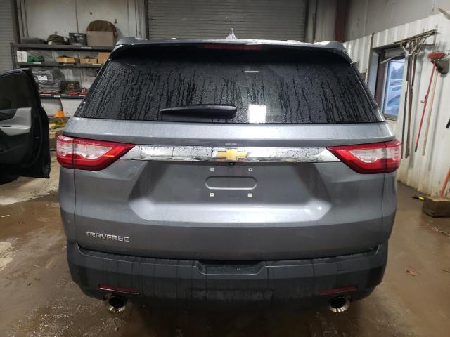 1GNERFKW4LJ243915 - 2020 CHEVROLET TRAVERSE LS GRAY photo 6