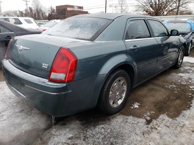 2C3AA53G85H551419 - 2005 CHRYSLER 300 TOURING TEAL photo 3