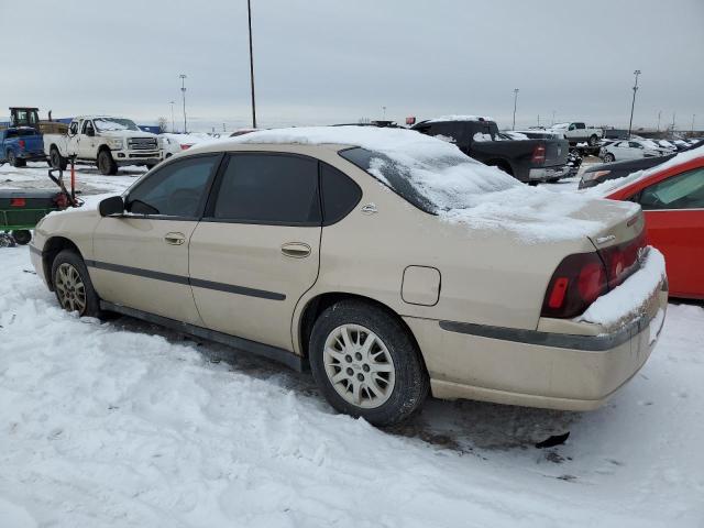 2G1WF52E2Y9207319 - 2000 CHEVROLET IMPALA GOLD photo 2