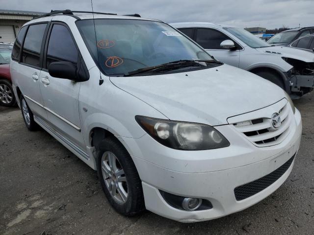 JM3LW28A760567181 - 2006 MAZDA MPV WAGON WHITE photo 4