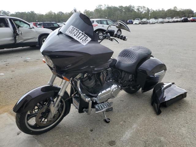 5VPDB36D6A3002585 - 2010 VICTORY MOTORCYCLES CROSS COUN Noir photo 2