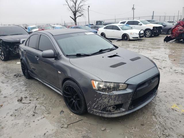 JA3AV66V39U039679 - 2009 MITSUBISHI LANCER RALLIART GRAY photo 4