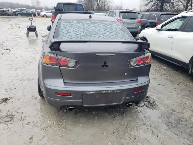 JA3AV66V39U039679 - 2009 MITSUBISHI LANCER RALLIART GRAY photo 6