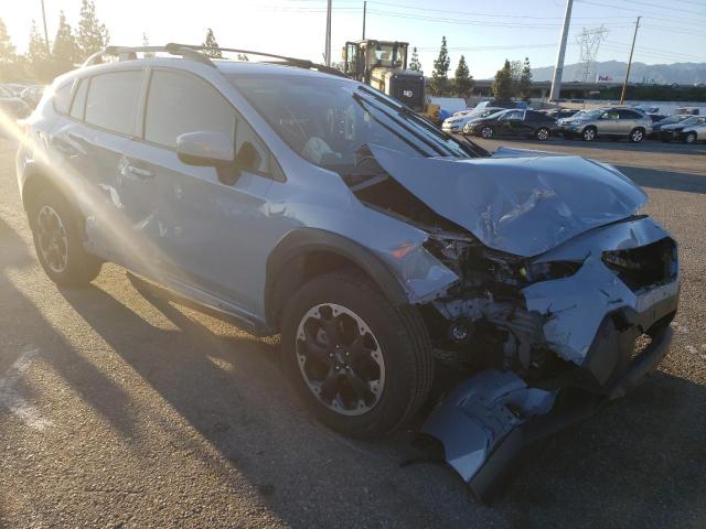 JF2GTAPC6M8286523 - 2021 SUBARU CROSSTREK PREMIUM 蓝色 照片 4