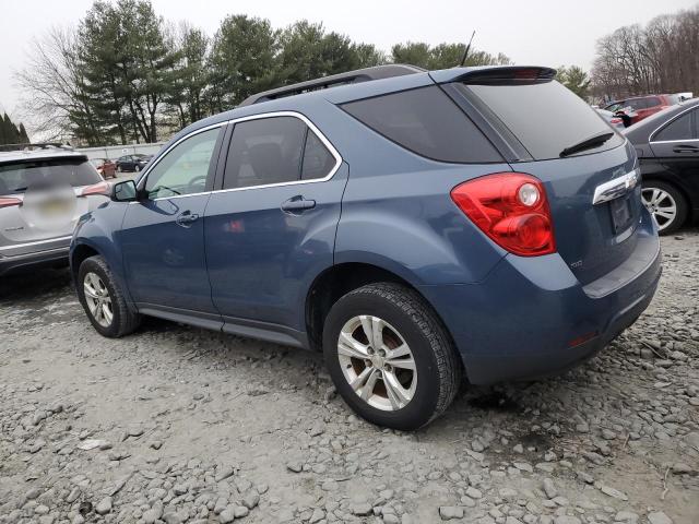 2GNFLEEK9C6197374 - 2012 CHEVROLET EQUINOX LT BLUE photo 2