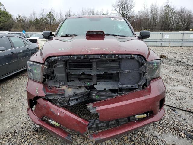 1C6RR6FT9HS715190 - 2017 RAM 1500 ST BURGUNDY photo 5