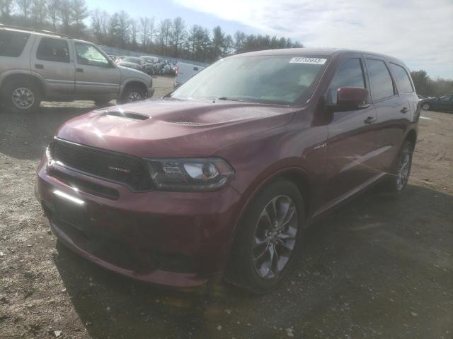 1C4SDJCT7LC380269 - 2020 DODGE DURANGO R/T BURGUNDY photo 1