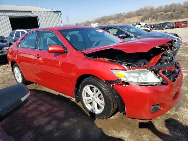 4T4BF3EK4BR143176 - 2011 TOYOTA CAMRY BASE RED photo 4