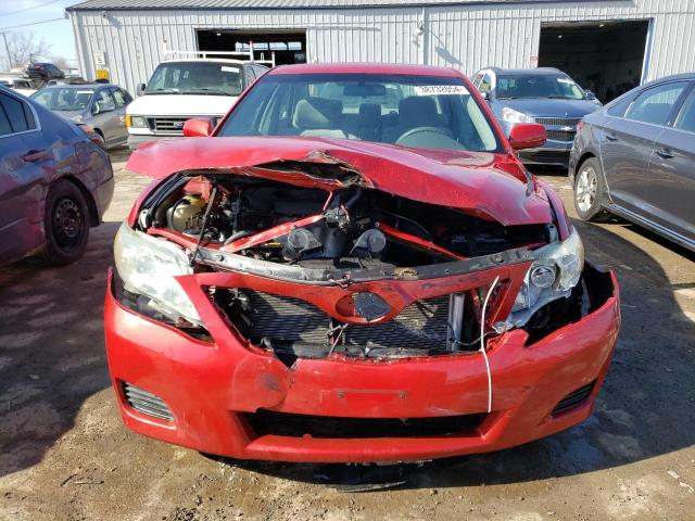 4T4BF3EK4BR143176 - 2011 TOYOTA CAMRY BASE RED photo 5