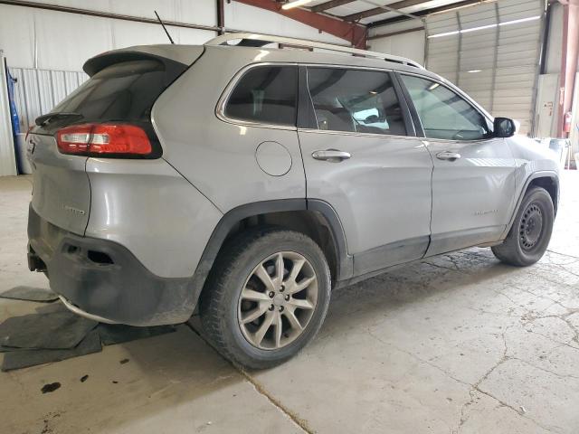 1C4PJMDS2EW110907 - 2014 JEEP CHEROKEE LIMITED SILVER photo 3