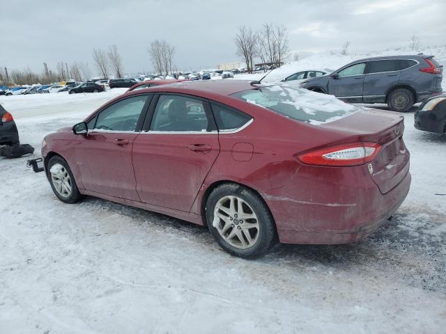 3FA6P0H77ER249271 - 2014 FORD FUSION SE BURGUNDY photo 2