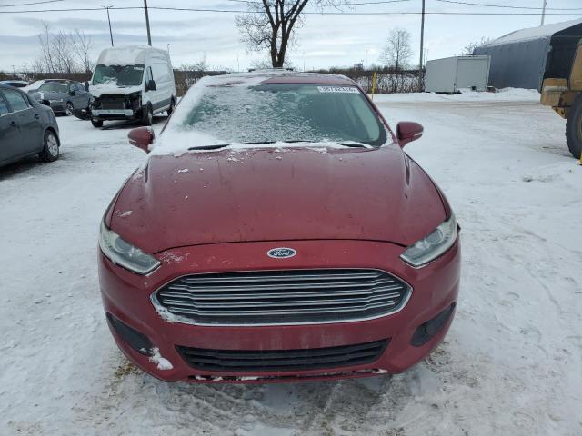 3FA6P0H77ER249271 - 2014 FORD FUSION SE BURGUNDY photo 5