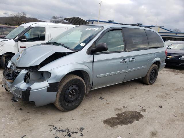 2A4GP44R36R768753 - 2006 CHRYSLER TOWN & COU LX TURQUOISE photo 1