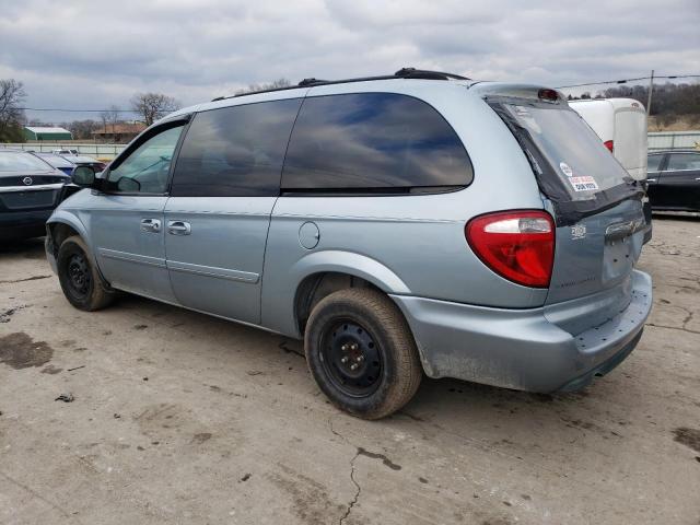 2A4GP44R36R768753 - 2006 CHRYSLER TOWN & COU LX TURQUOISE photo 2