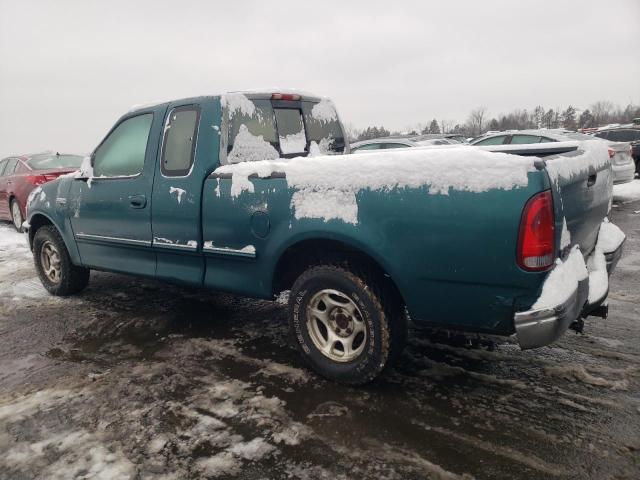 1FTDX1761VNB85618 - 1997 FORD F150 TEAL photo 2